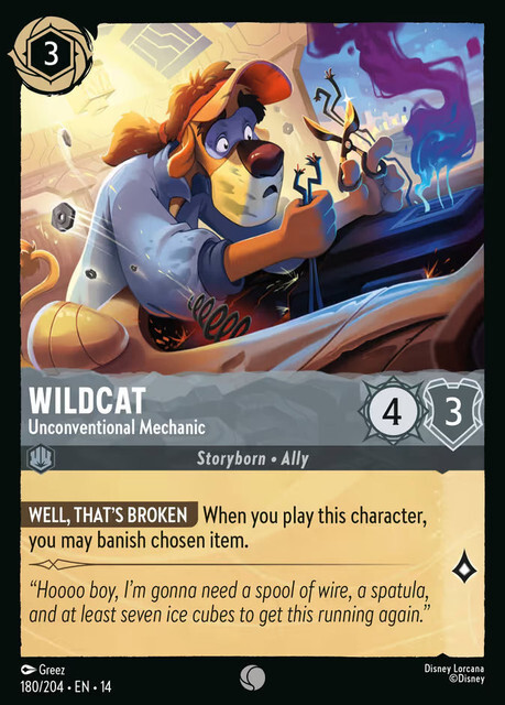 Hyperia City - 180/204 Wildcat – Unconventional Mechanic C