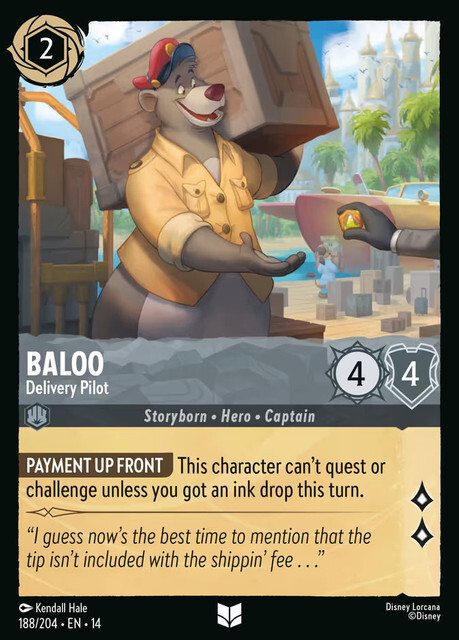 Hyperia City - 188/204 Baloo – Delivery Pilot UC