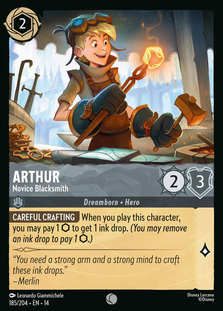 Hyperia City - 185/204 Arthur – Novice Blacksmith C