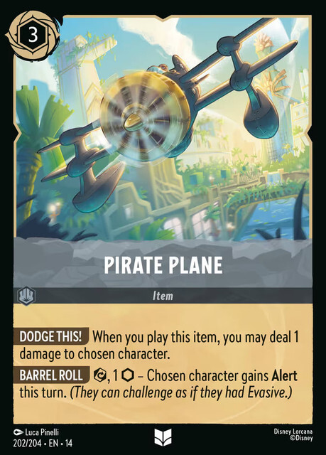 Hyperia City - 202/204 Pirate Plane UC