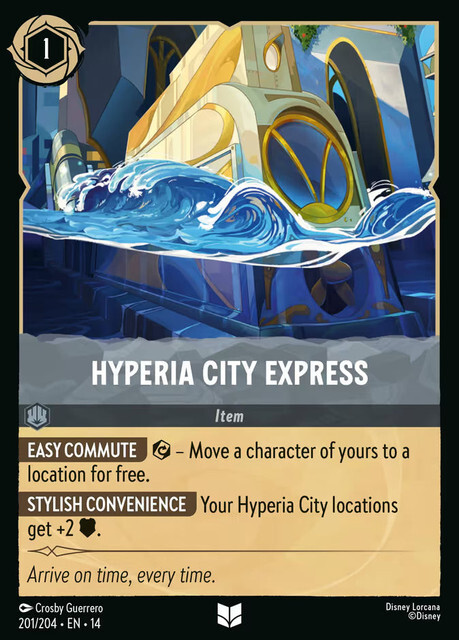 Hyperia City - 201/204 Hyperia City Express UC