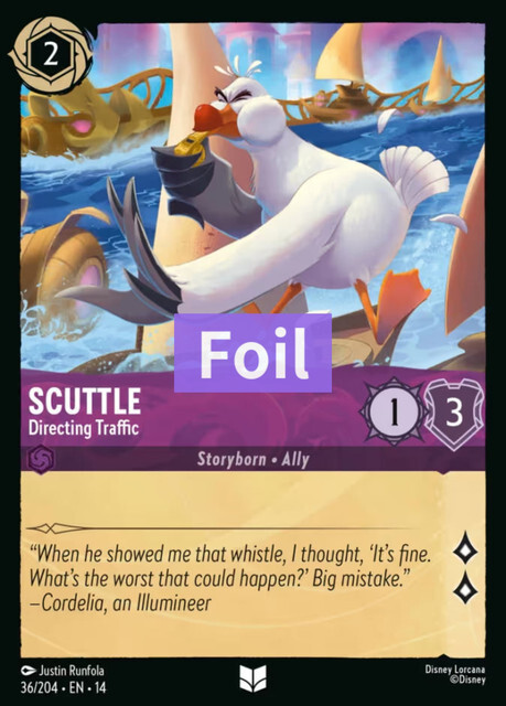 Hyperia City - 36/204 Scuttle – Directing Traffic (Foil) UC
