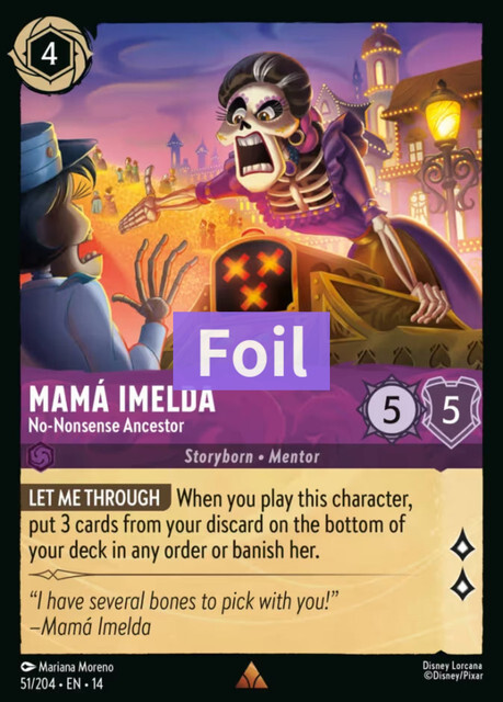 Hyperia City - 51/204 Mamá Imelda – No-Nonsense Ancestor (Foil) R