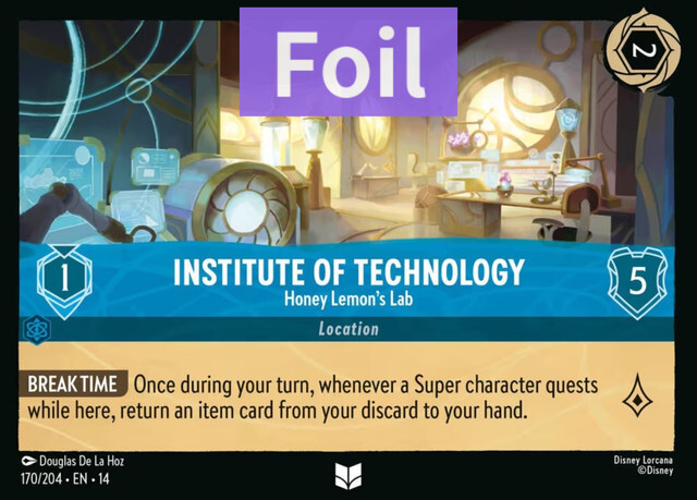 Hyperia City - 170/204 Institute of Technology – Honey Lemon's Lab (Foil) UC