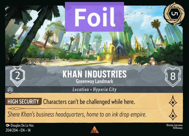 Hyperia City - 204/204 Khan Industries – Greenway Landmark (Foil) R