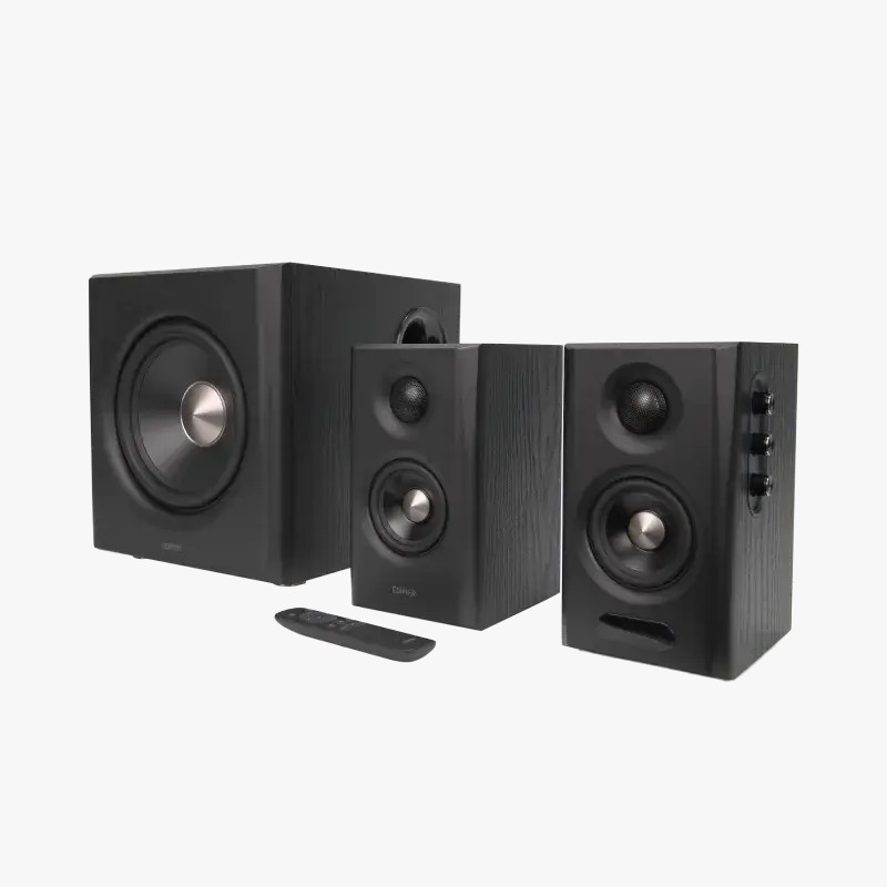 EDIFIER S355DB 2.1聲道主動式藍牙喇叭（胡桃木）
