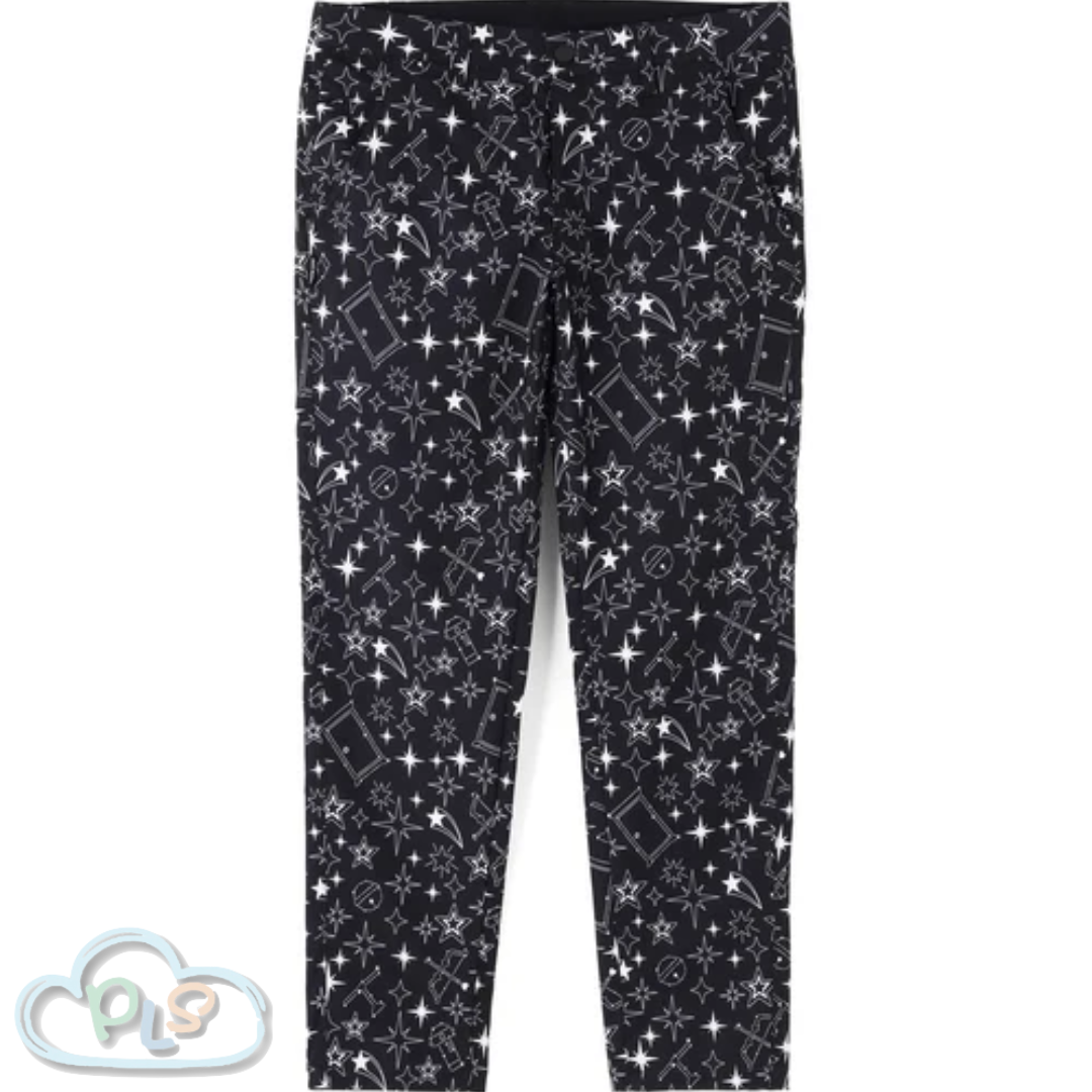 Twinkle Star Zodiac Print Casual Pants (Men's) DORAEMON Jack Bunny!! FESTIVAL'26 vol.2 - Starry Night Drift   #14026-1