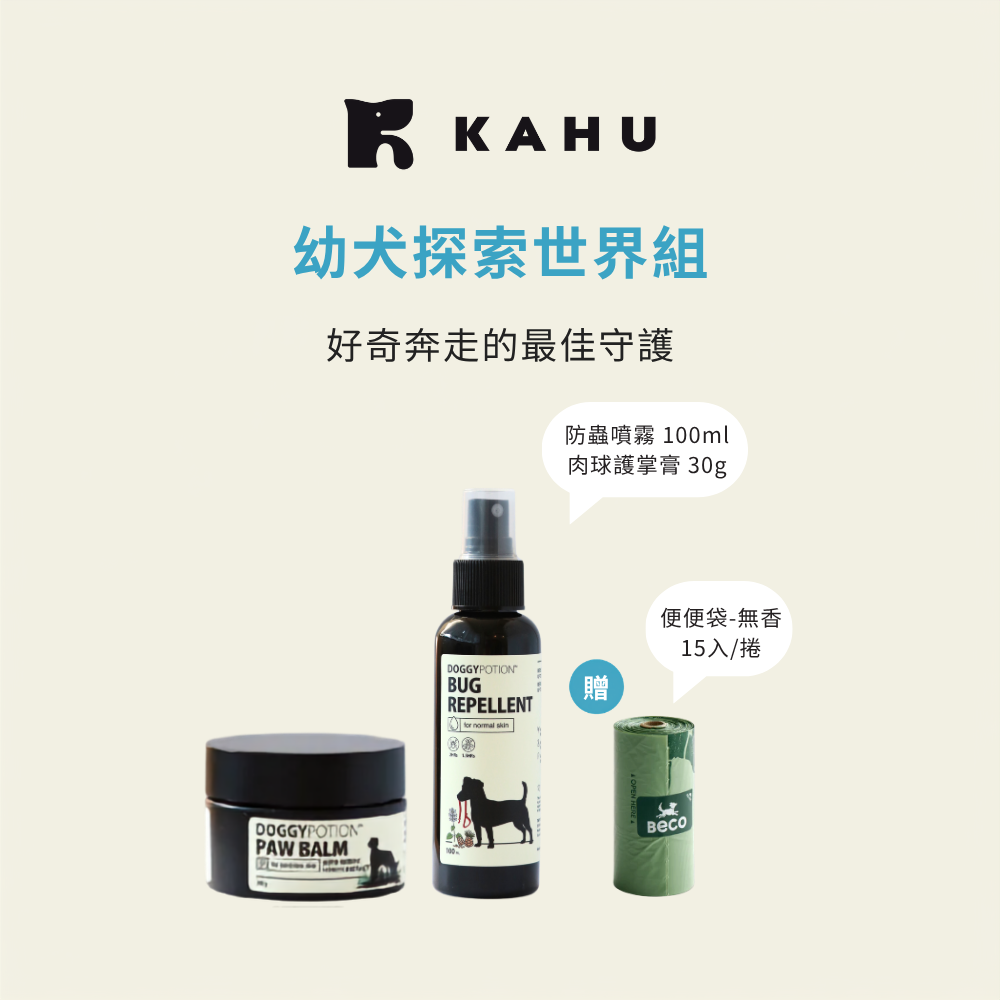 幼犬探索世界組｜KAHU