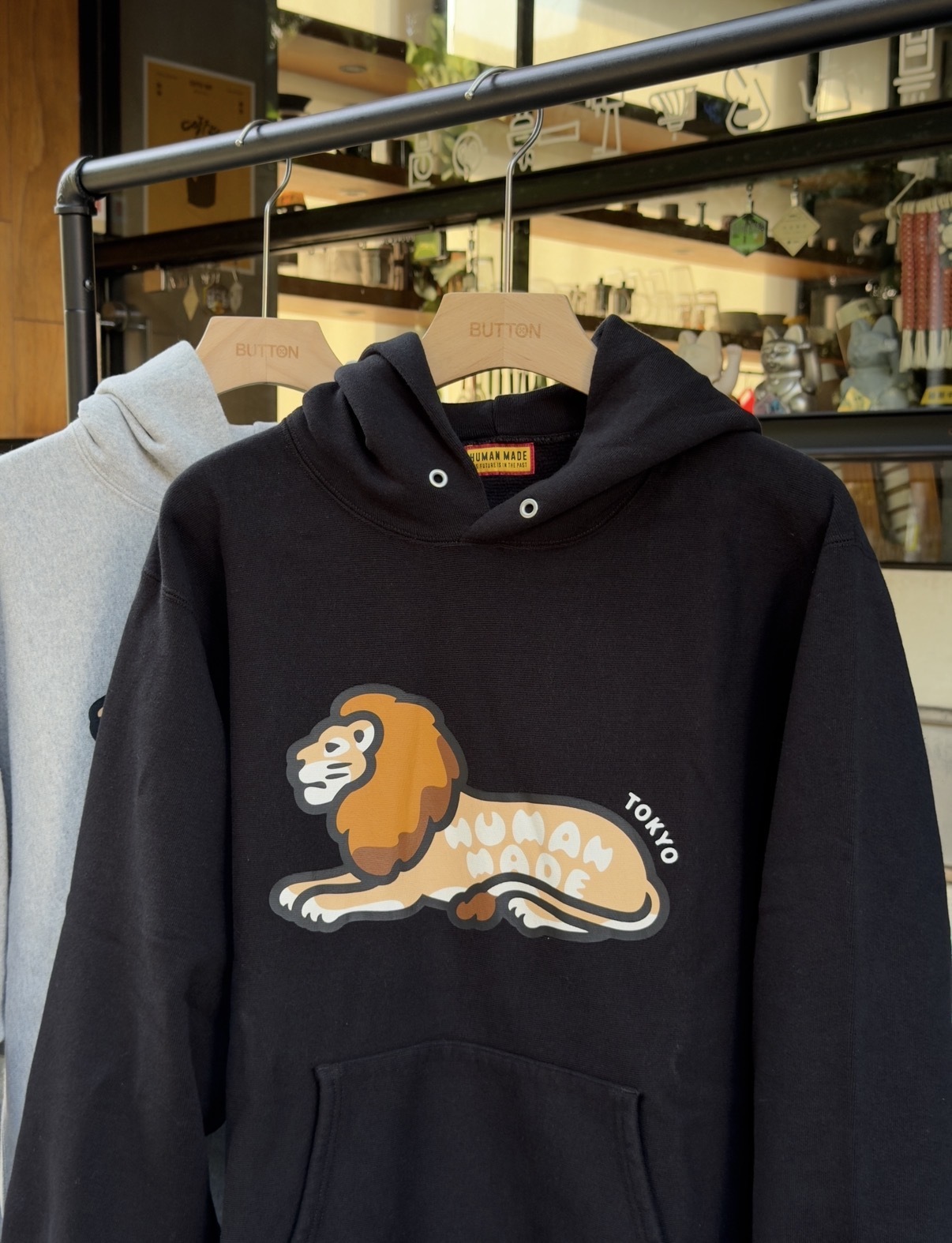 【現貨】Human made 旗艦店限定款 HEAVYWEIGHT HOODIE TOKYO 獅子 帽tee HM32CS066