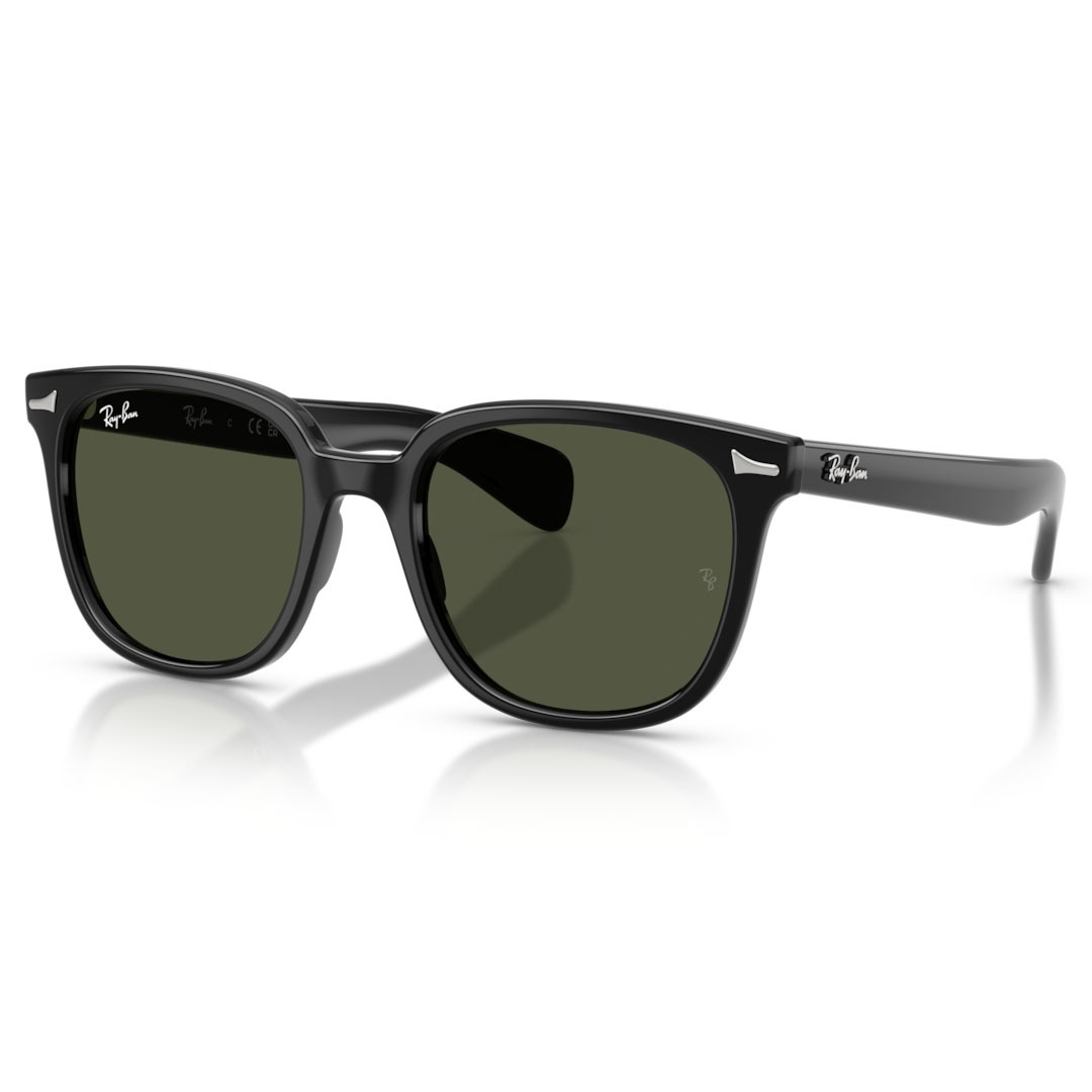 【RayBan】RB2235F 901/31-53mm 方框太陽眼鏡♦(黑色|綠色13.2%)202607
