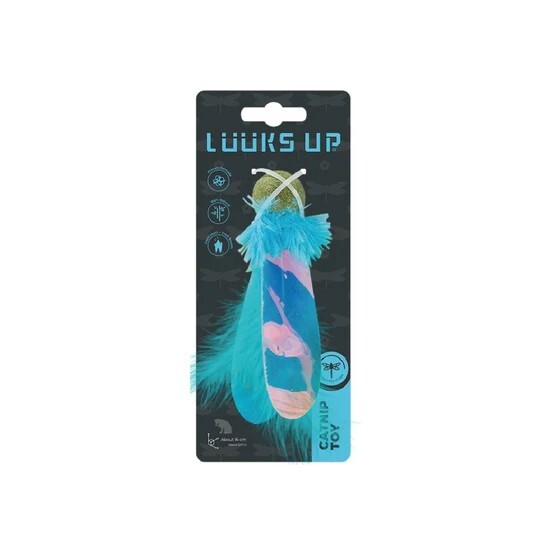 Luuks up -Catnip Toy-Blue Dragonfly