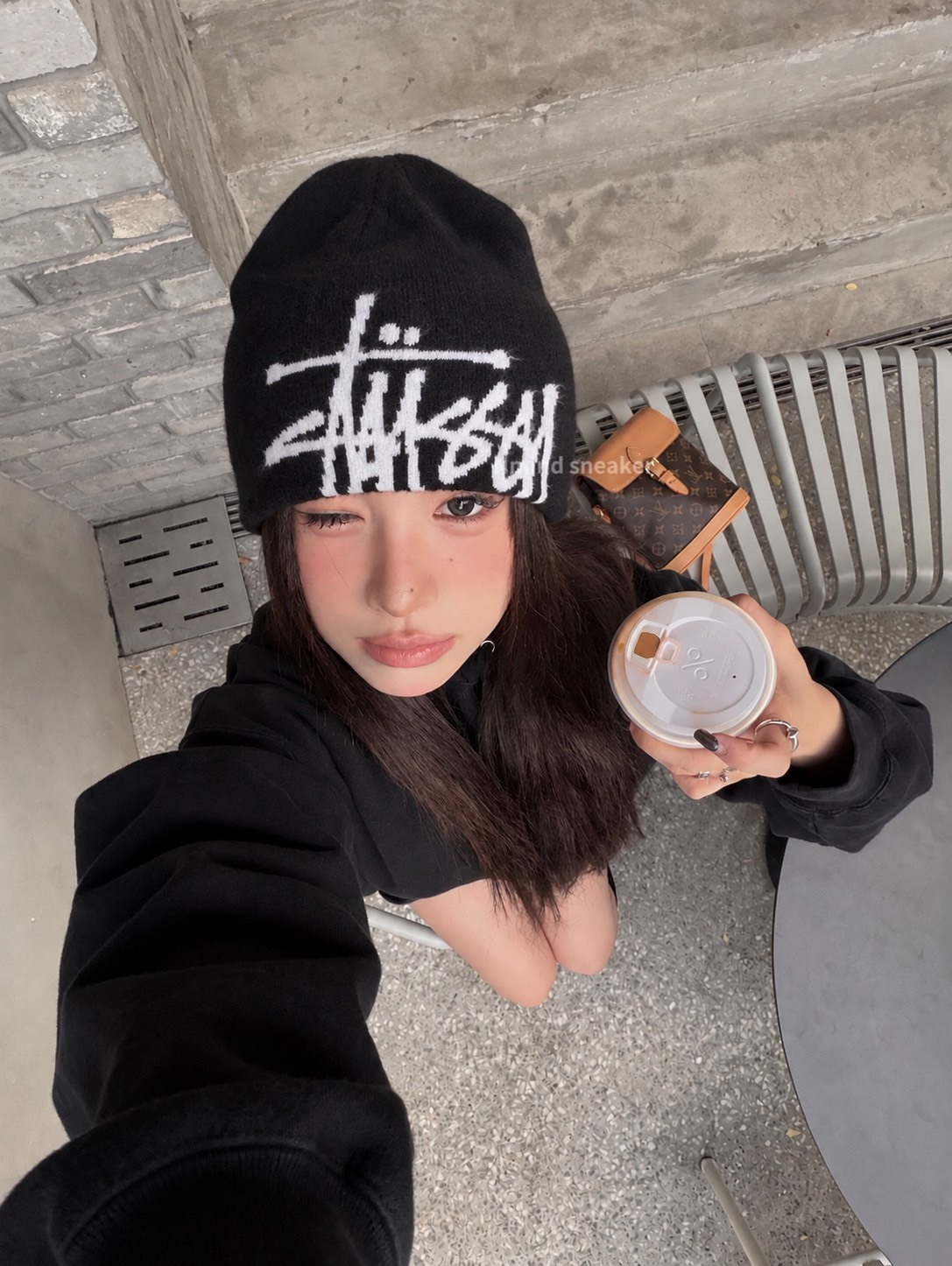 STUSSY 草寫冷帽 黑/灰/藍