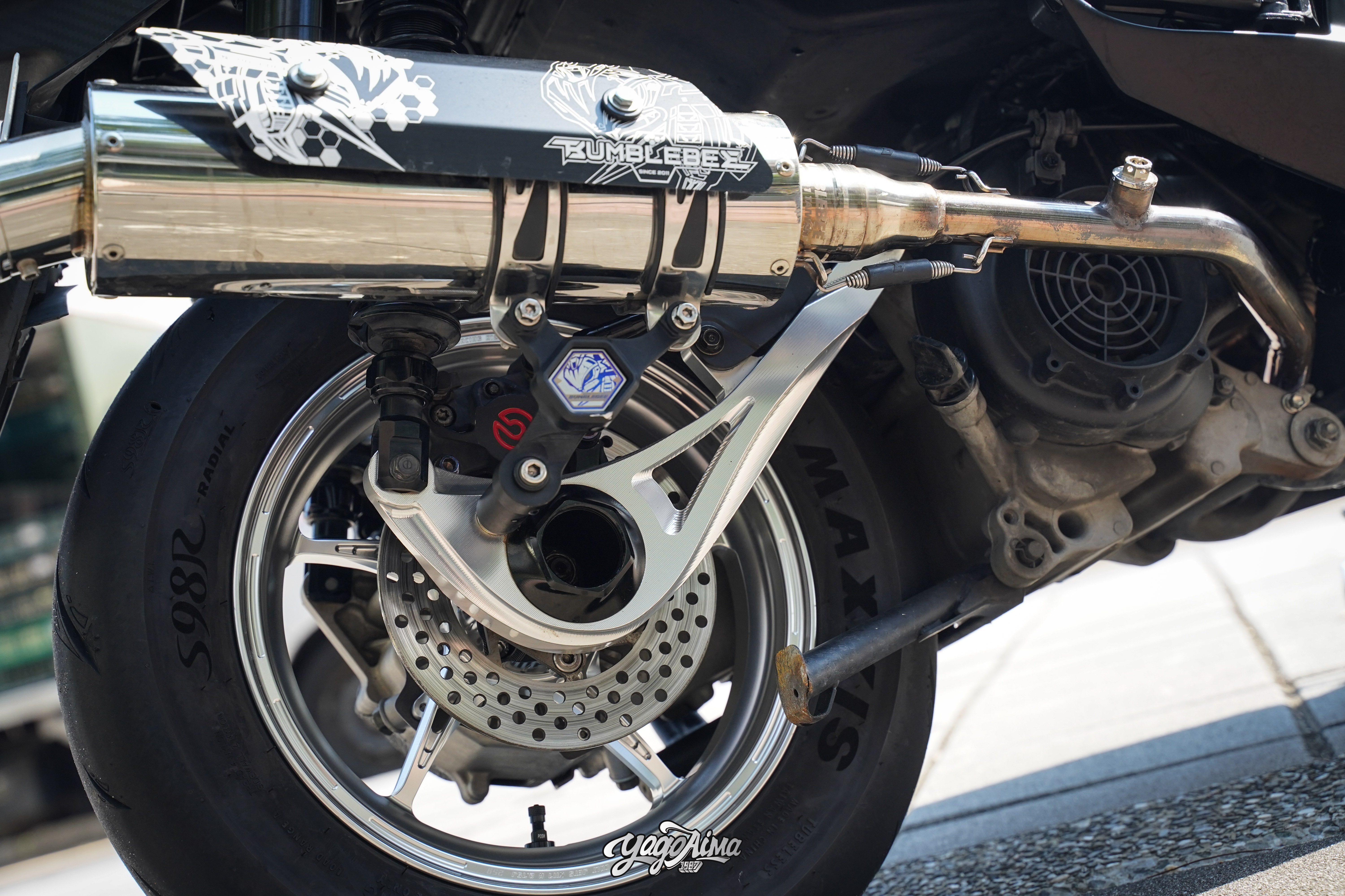 FNX BREMBO 後卡鉗與改裝排骨