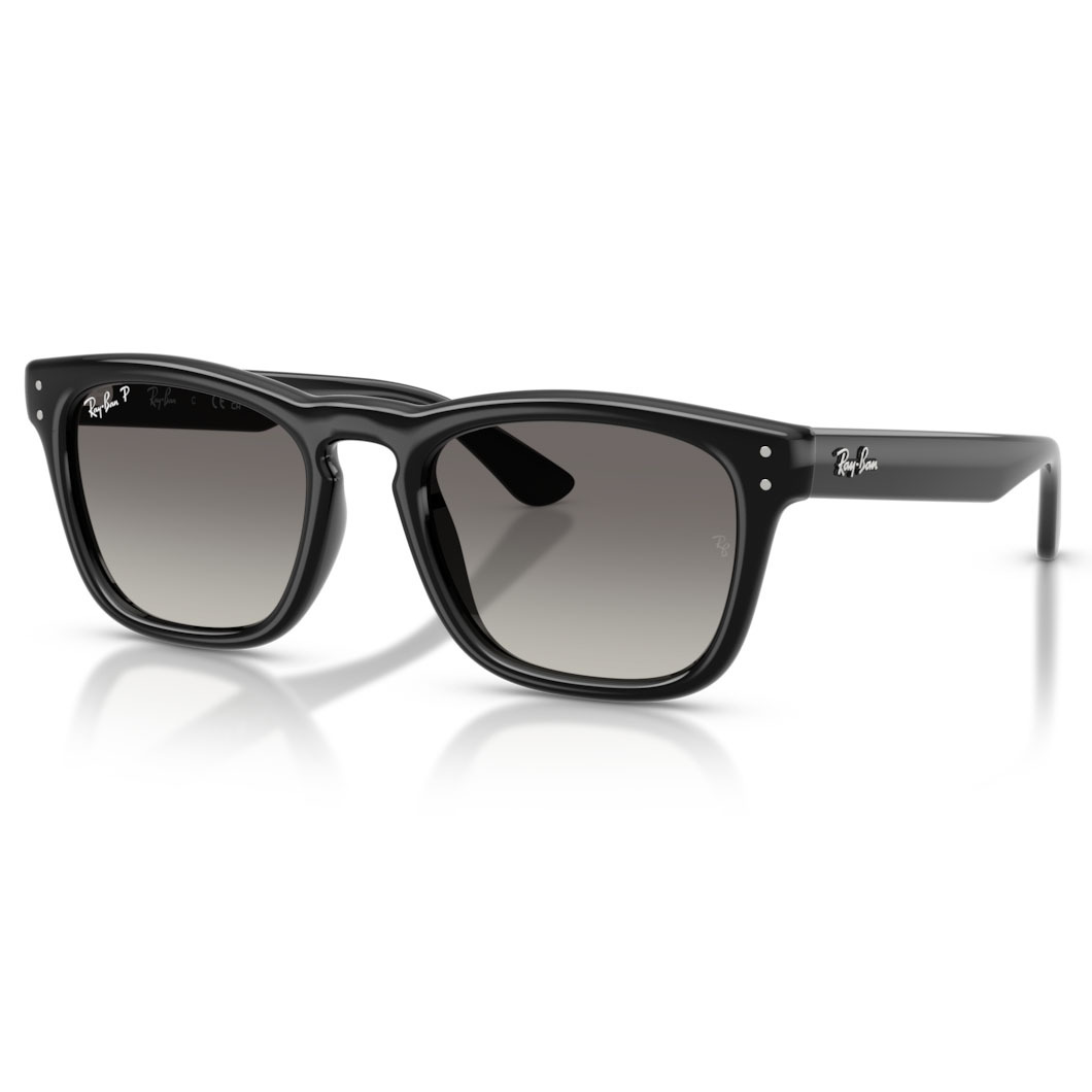 【RayBan】RB2238 901/T3-52mm 偏光太陽眼鏡♦(黑|偏光深灰漸層)