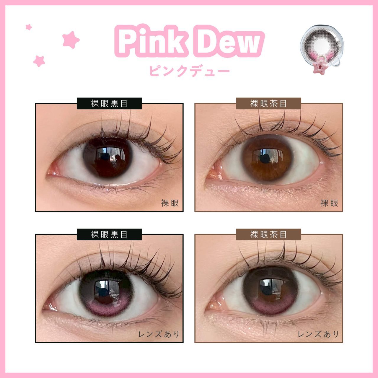 [固定高光] Dewlit 1 Day (Pink Dew) (10P)