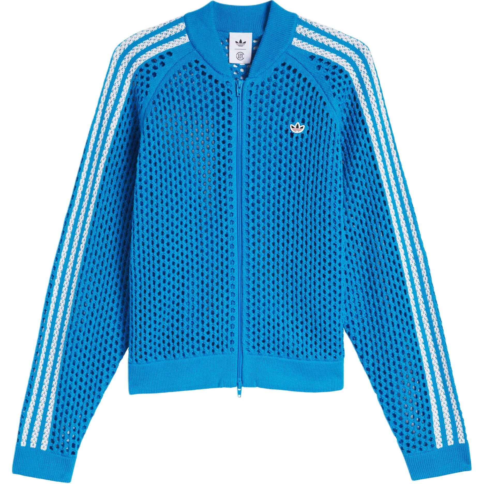 【代購】Adidas Originals x CLOT Track Knitwear Unisex Blue JF4268