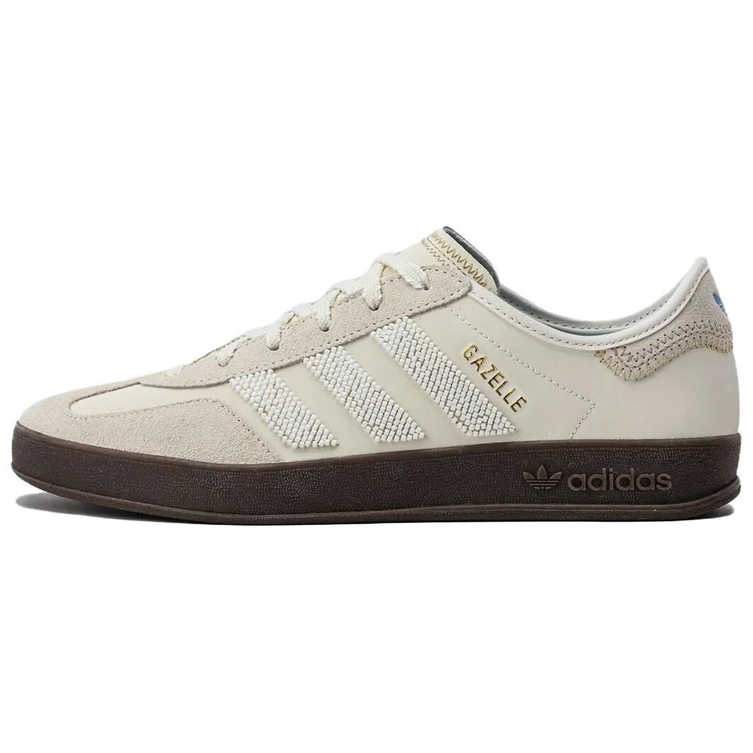 【代購】Adidas Originals x CLOT Gazelle Low top Skateboard Shoes Unisex Beige IH3719