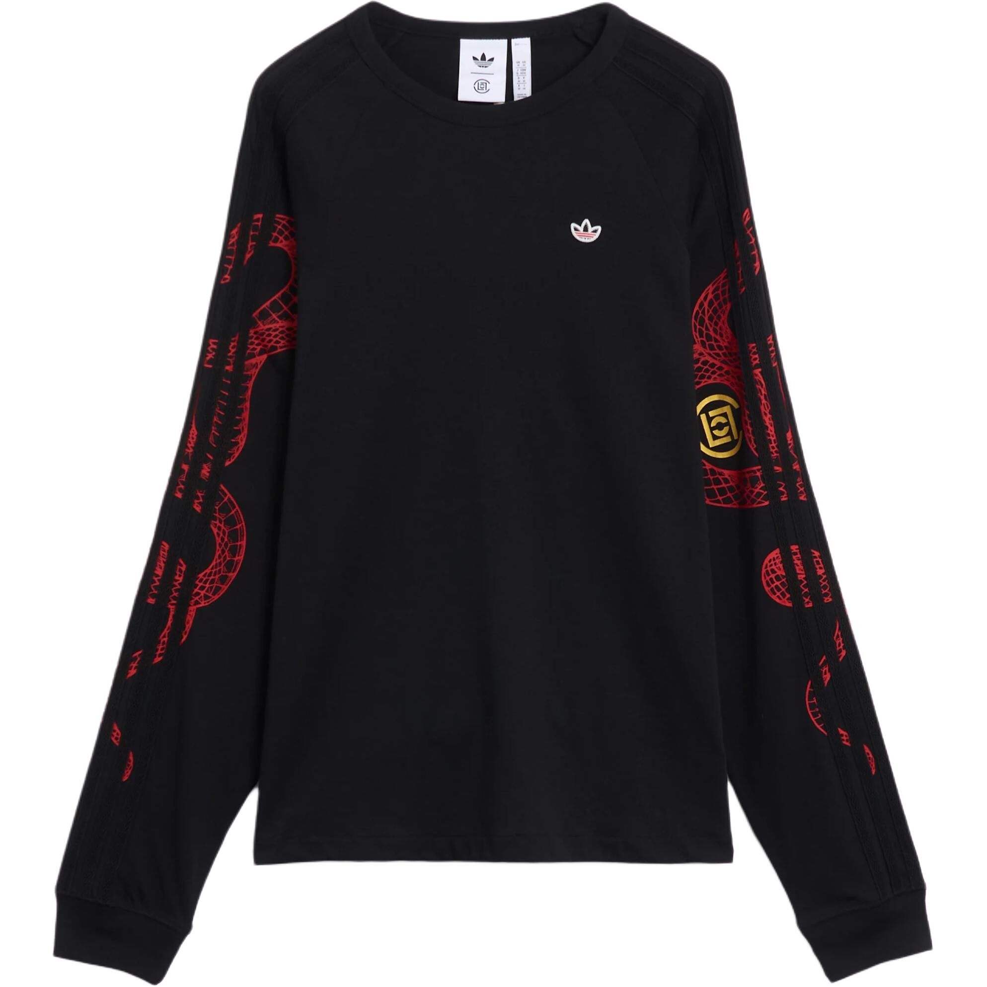 【代購】Adidas Originals Clot Raglan Long Sleeve Tee By Edison Chen Gender Neutral JD3537