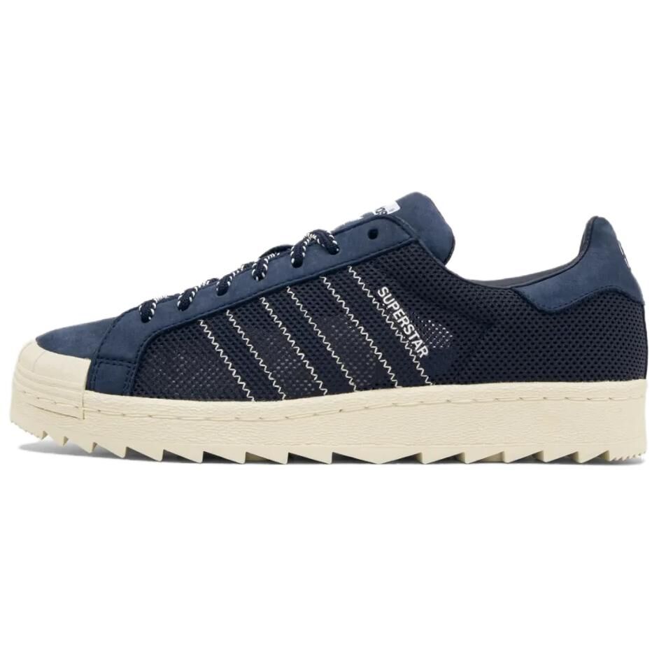 【代購】Adidas Originals x CLOT SUPERSTAR Low top Casual Shoes Unisex Marine Blue IH3644