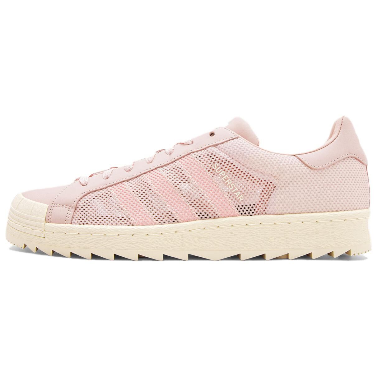【代購】Adidas Originals x CLOT SUPERSTAR Low top Casual Shoes Unisex Pink JS0892