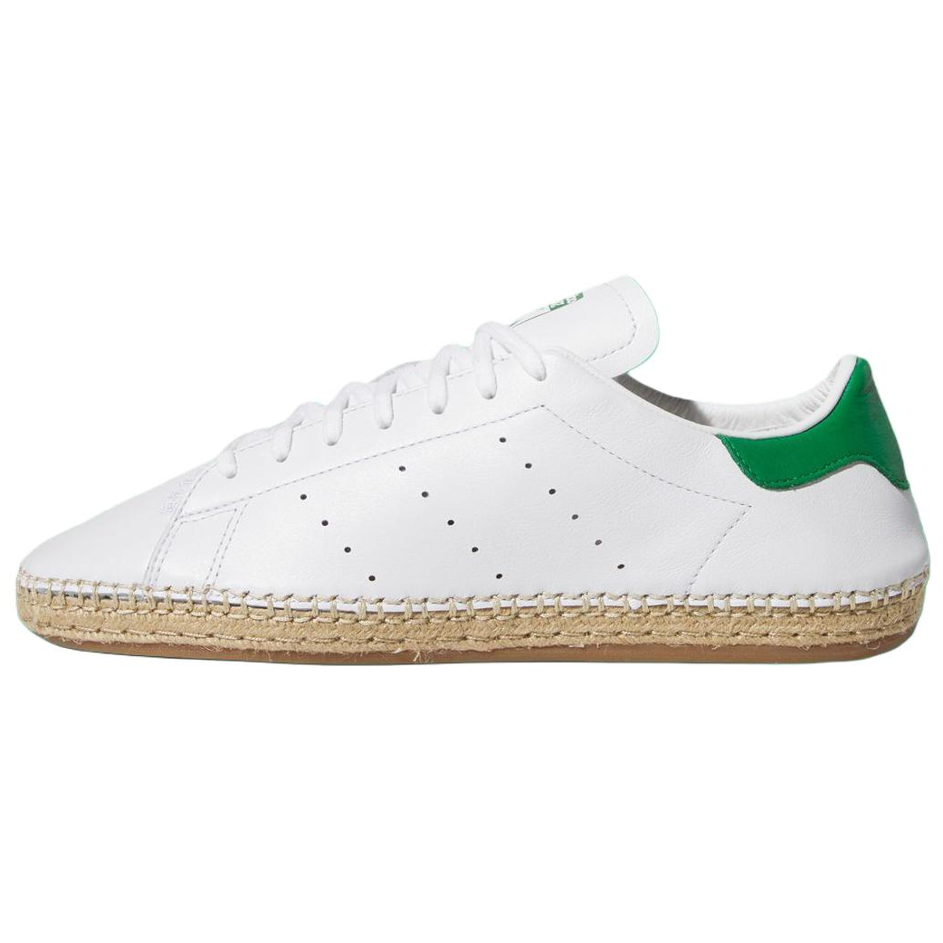 【代購】Adidas Originals x CLOT Stan Smith Low top Skateboard Shoes Unisex White Green JQ9226