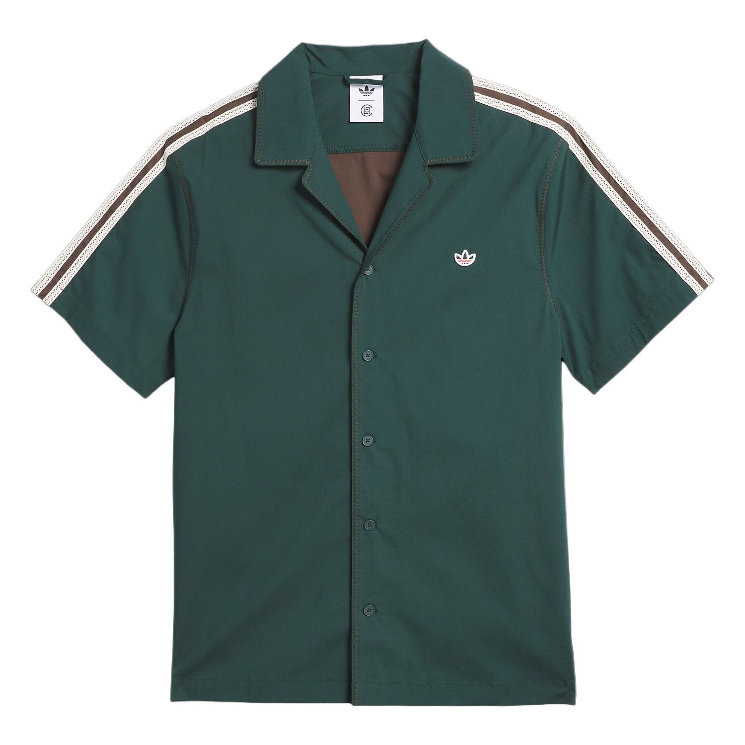【代購】Adidas Originals x Clot by Edison Chen bowling shirt JP3870