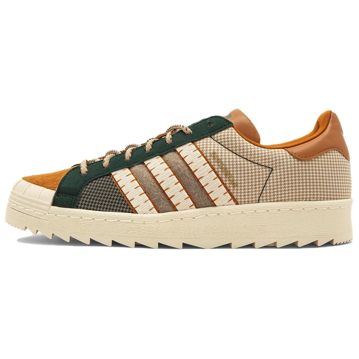 【代購】Adidas Originals x CLOT SUPERSTAR Casual Shoes Unisex Beige Brown JR6490