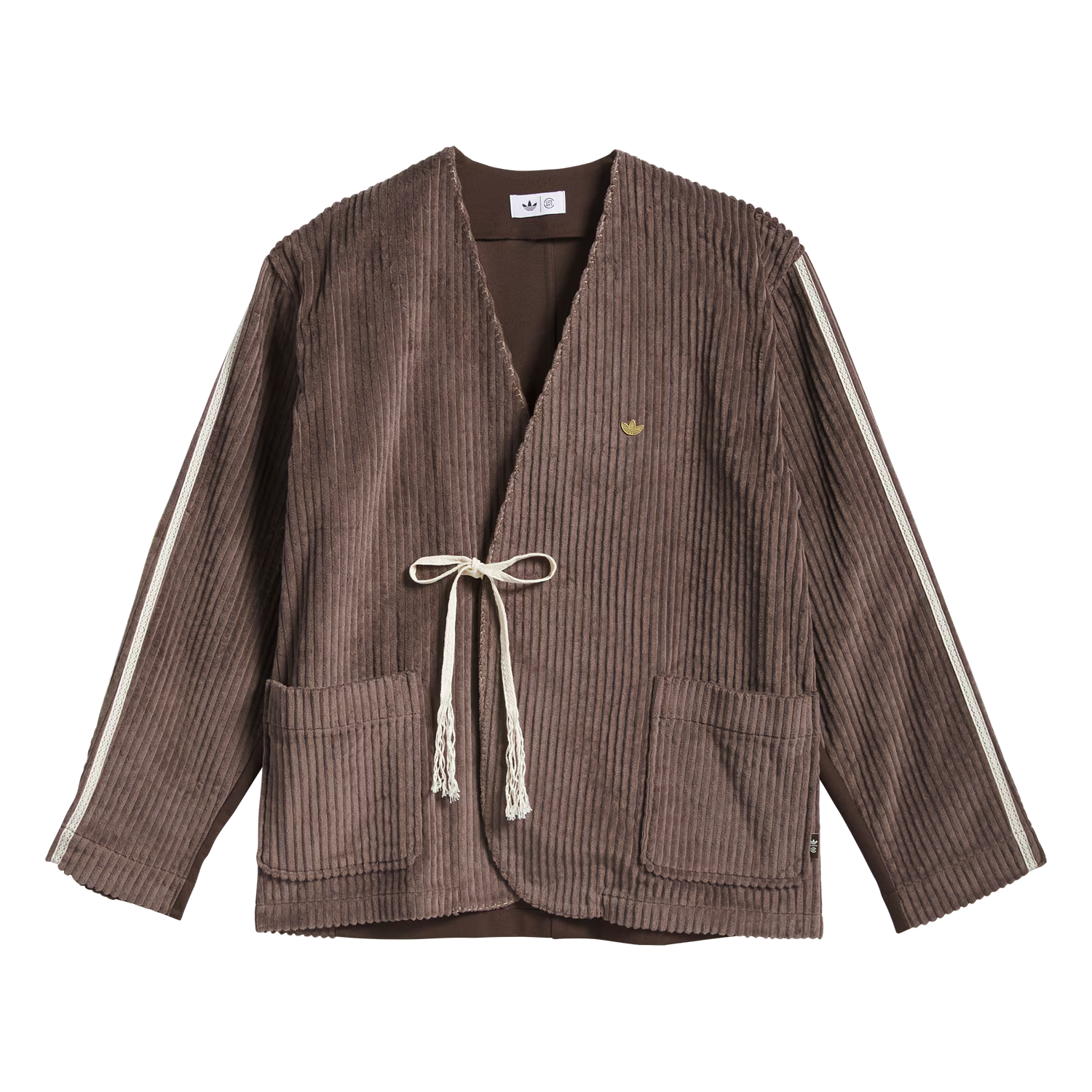 【代購】Adidas Originals x Clot by Edison Chen striped corduroy jacket JM2827