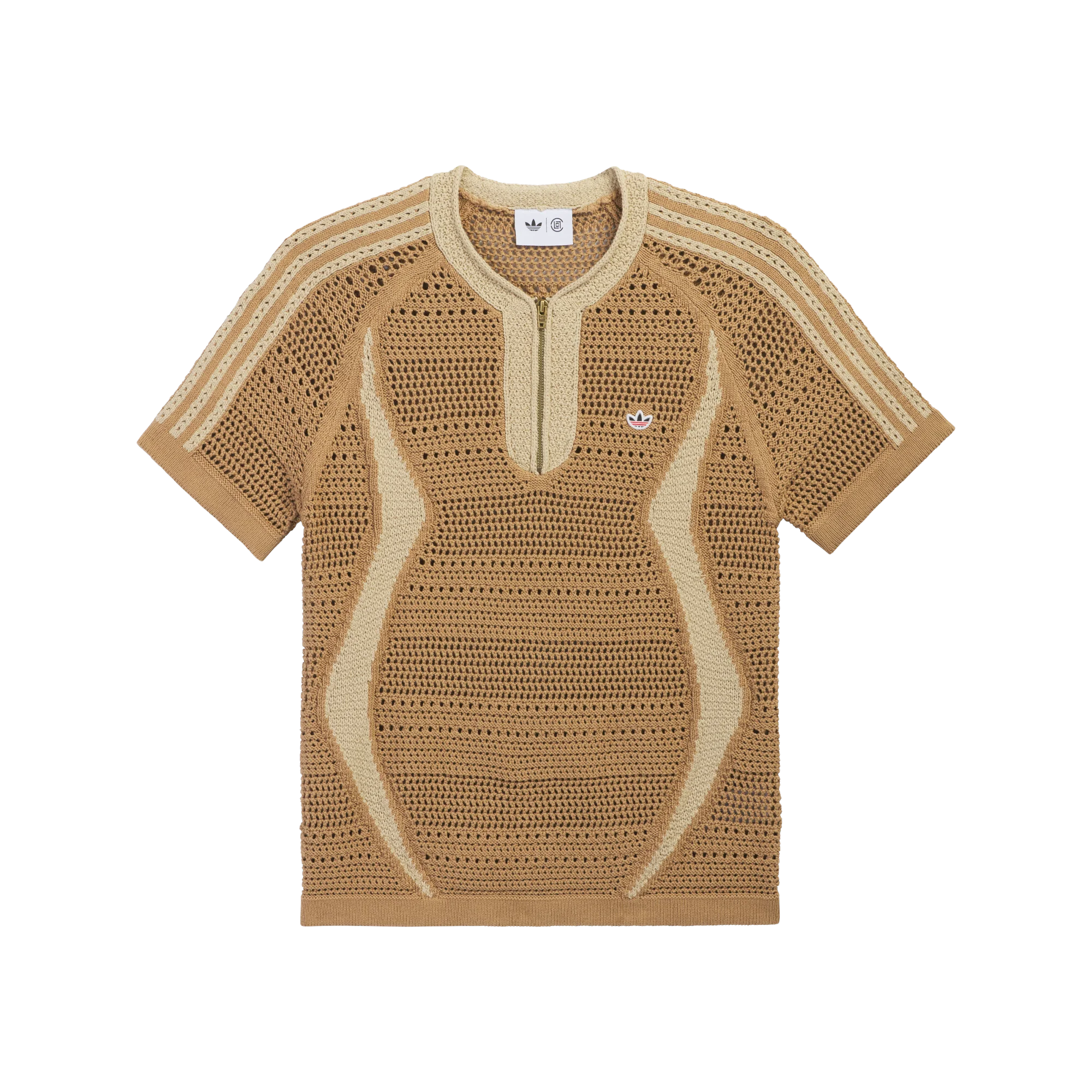 【代購】Adidas Originals CLOT By EDISON CHEN KNIT JERSEY T Shirt Unisex KE7069