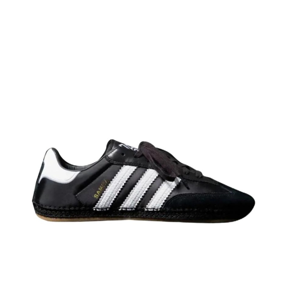 【代購】CLOT X Adidas Originals Samba German Army Trainers Unisex Low-top Black White KI4323