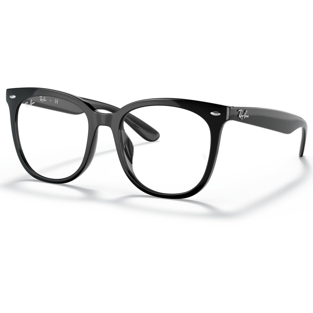 【RayBan】RB4379VD 2000-53mm 方框光學眼鏡♣(黑色)202201