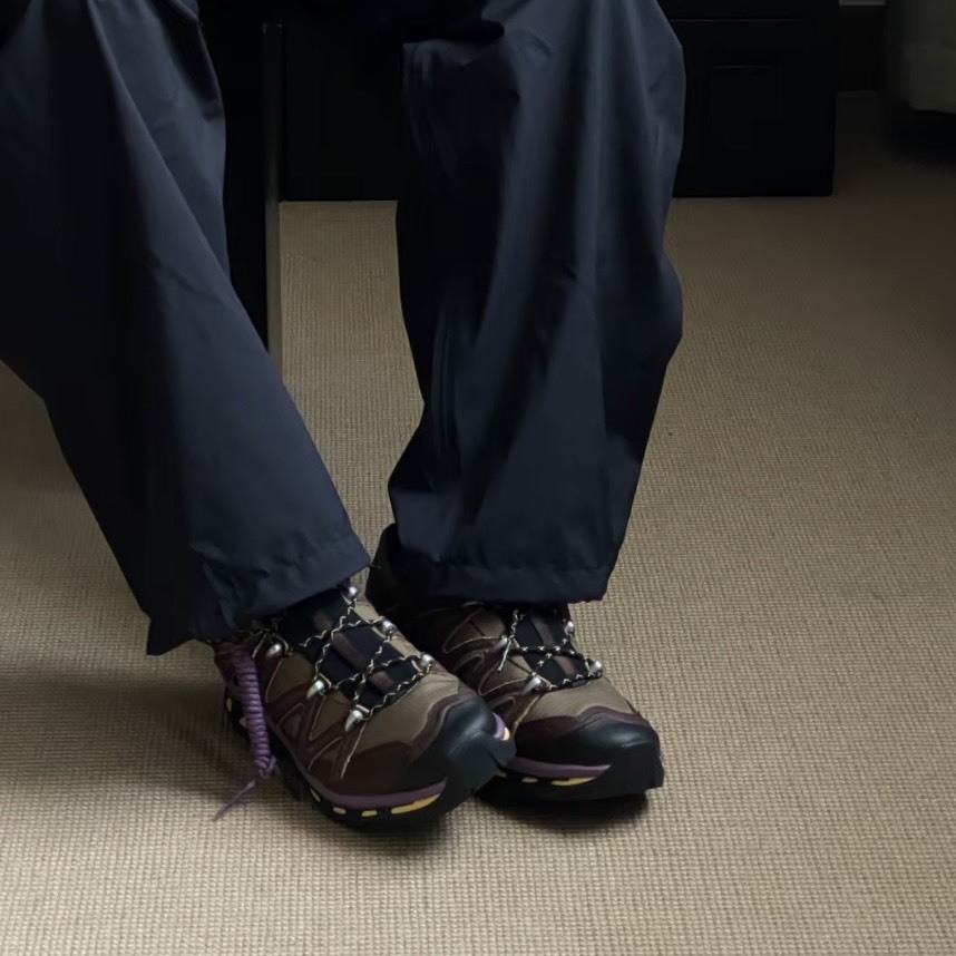 【代購】SALOMON XT-QUEST 復古山系戶外徒步鞋 男款 棕色