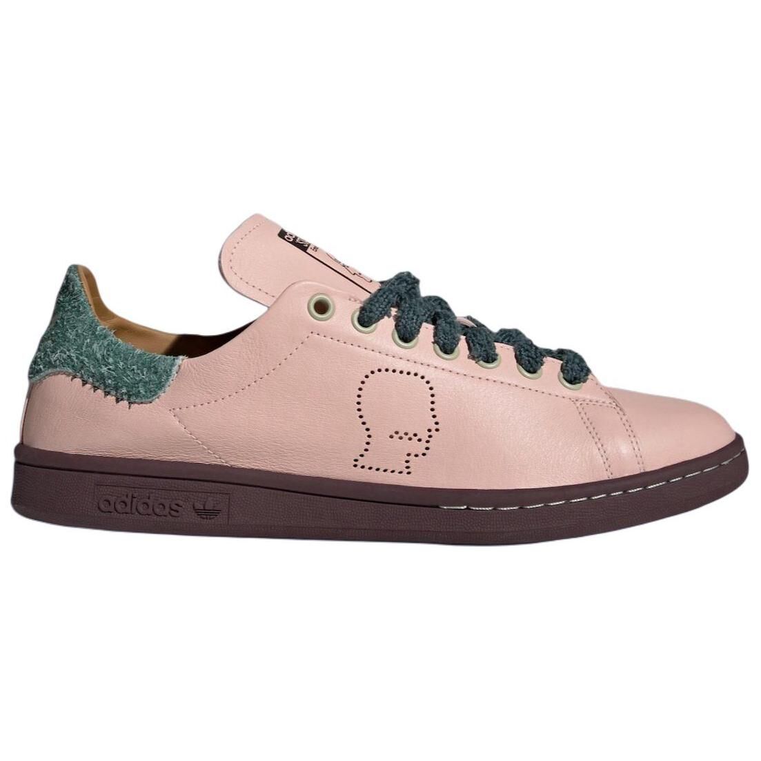 【代購】Adidas Originals x Brain Dead Stan Smith Low top Skateboard Shoes Unisex Pink IH3434