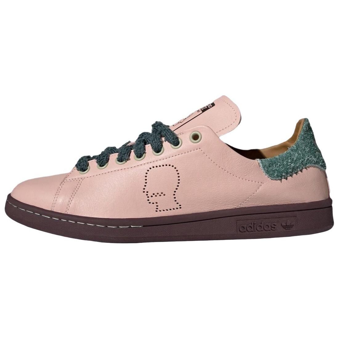 【代購】Adidas Originals x Brain Dead Stan Smith Low top Skateboard Shoes Unisex Pink IH3434