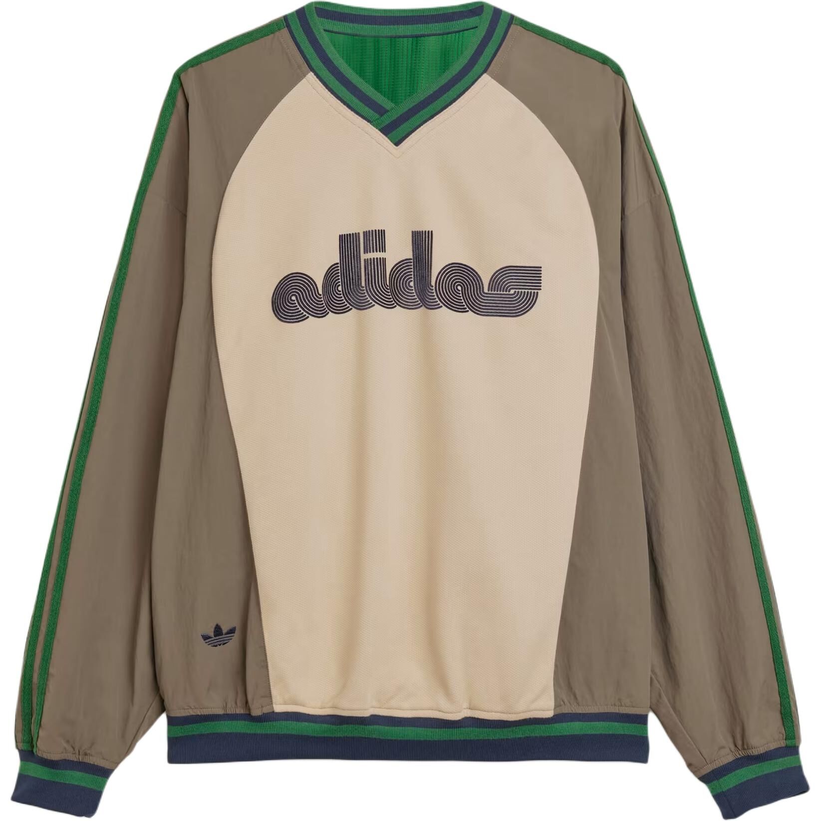 【代購】Adidas Originals x Brain Dead Originals colour-block logo sweatshirt JN7153