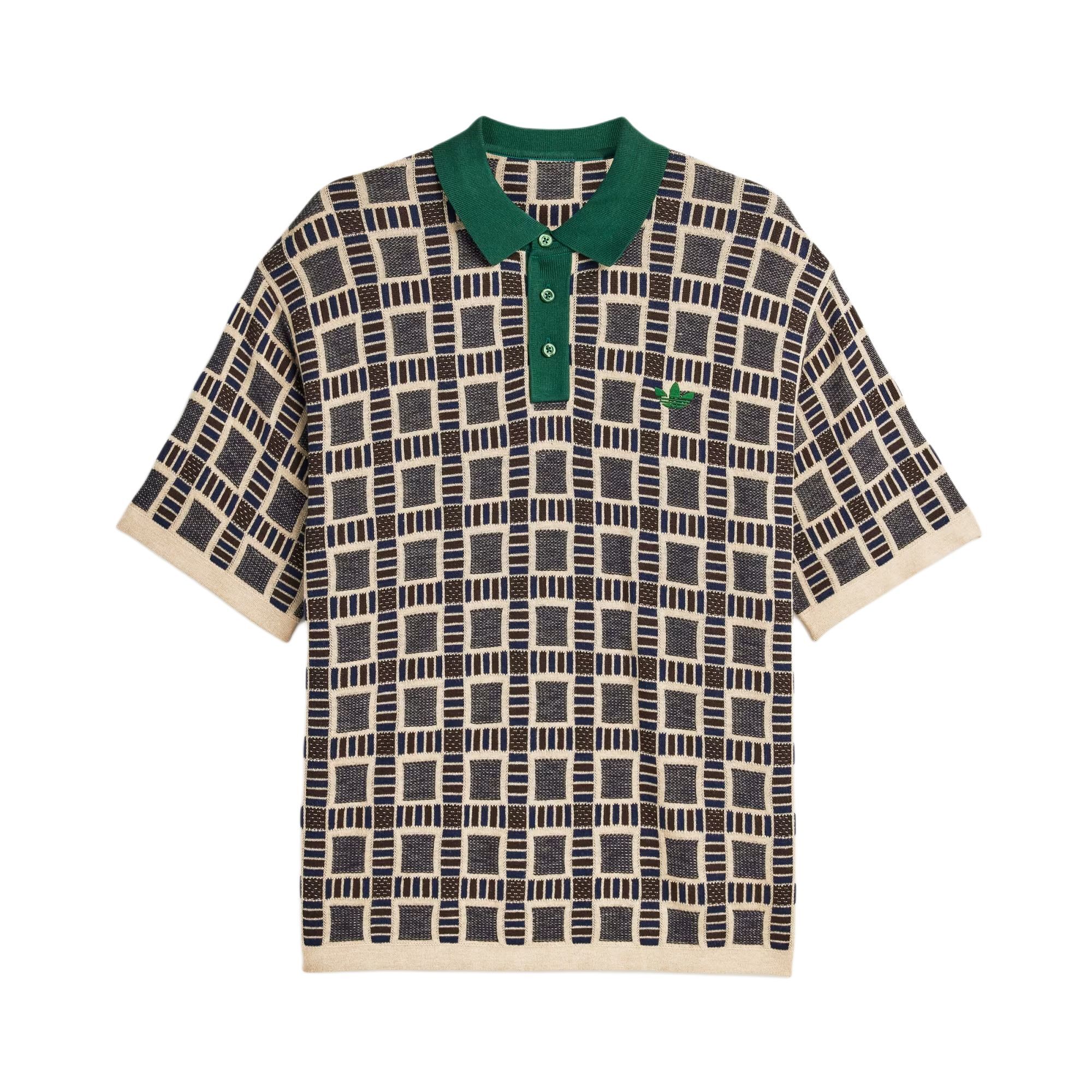 【代購】Adidas Originals x Brain Dead Trefoil Polo Shirt Unisex Dust Sand JN7151