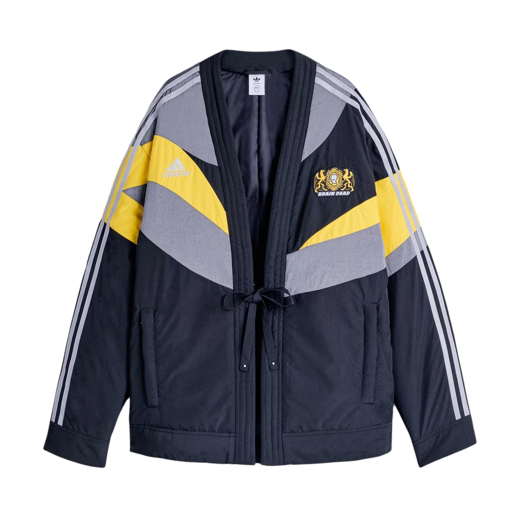 【代購】Adidas Originals x Brain Dead striped-detail jacket JZ0730