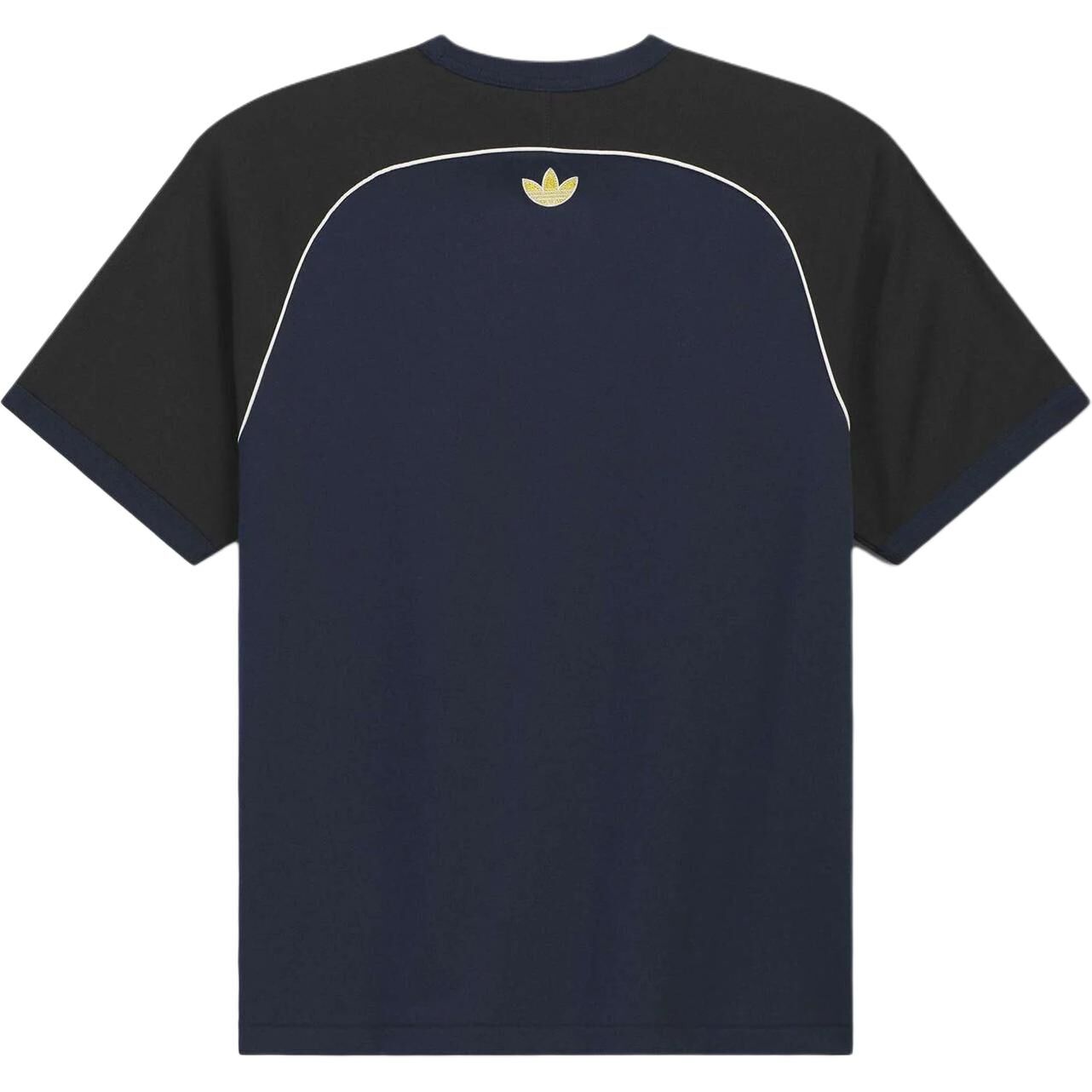 【代購】Adidas Originals X Brain Dead X Disney T-Shirts Men's Preppy Navy Blue Crew Neck Moderate KR5173