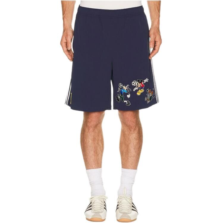 【代購】Adidas Originals X Brain Dead Casual Shorts Men's Marine Blue Moderate KR5174