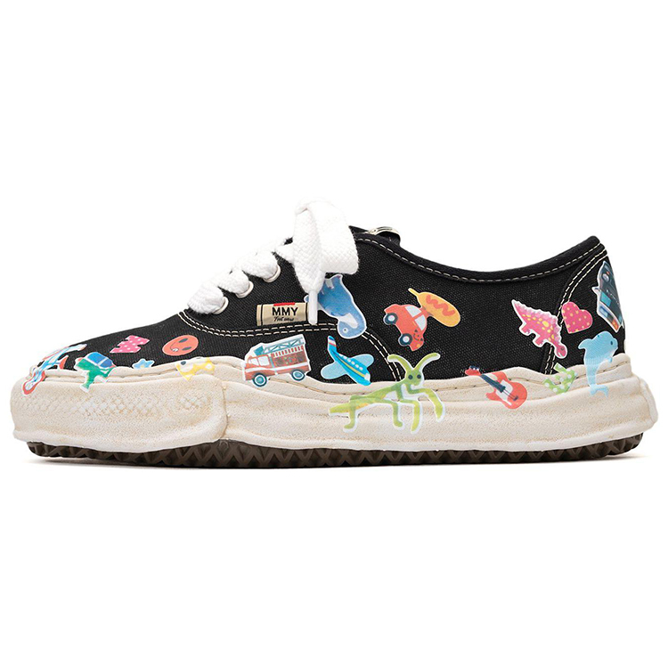 【代購】Mihara Yasuhiro Baker Og Sticker Printed Low-Top Sneakers A14FW745