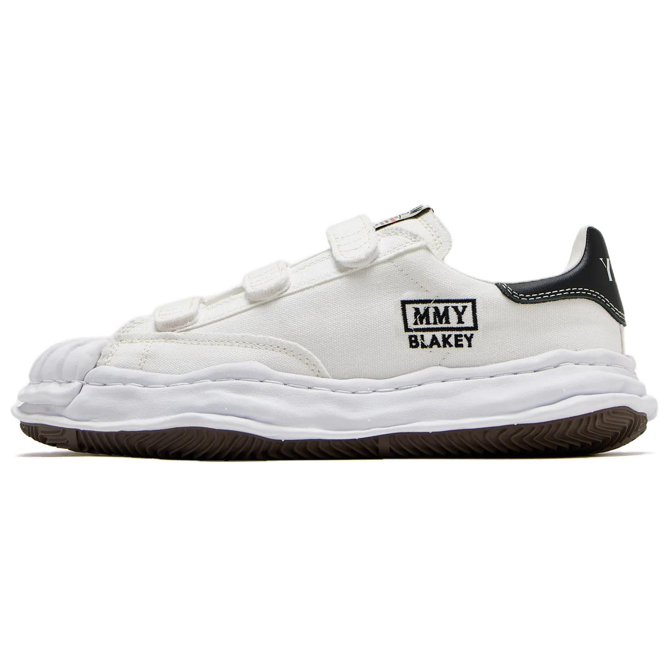 【代購】MIHARA YASUHIRO Blakey Abrasion Resistant Abrasion Resistant Low top Canvas Shoes Unisex White A14FW741WHITE