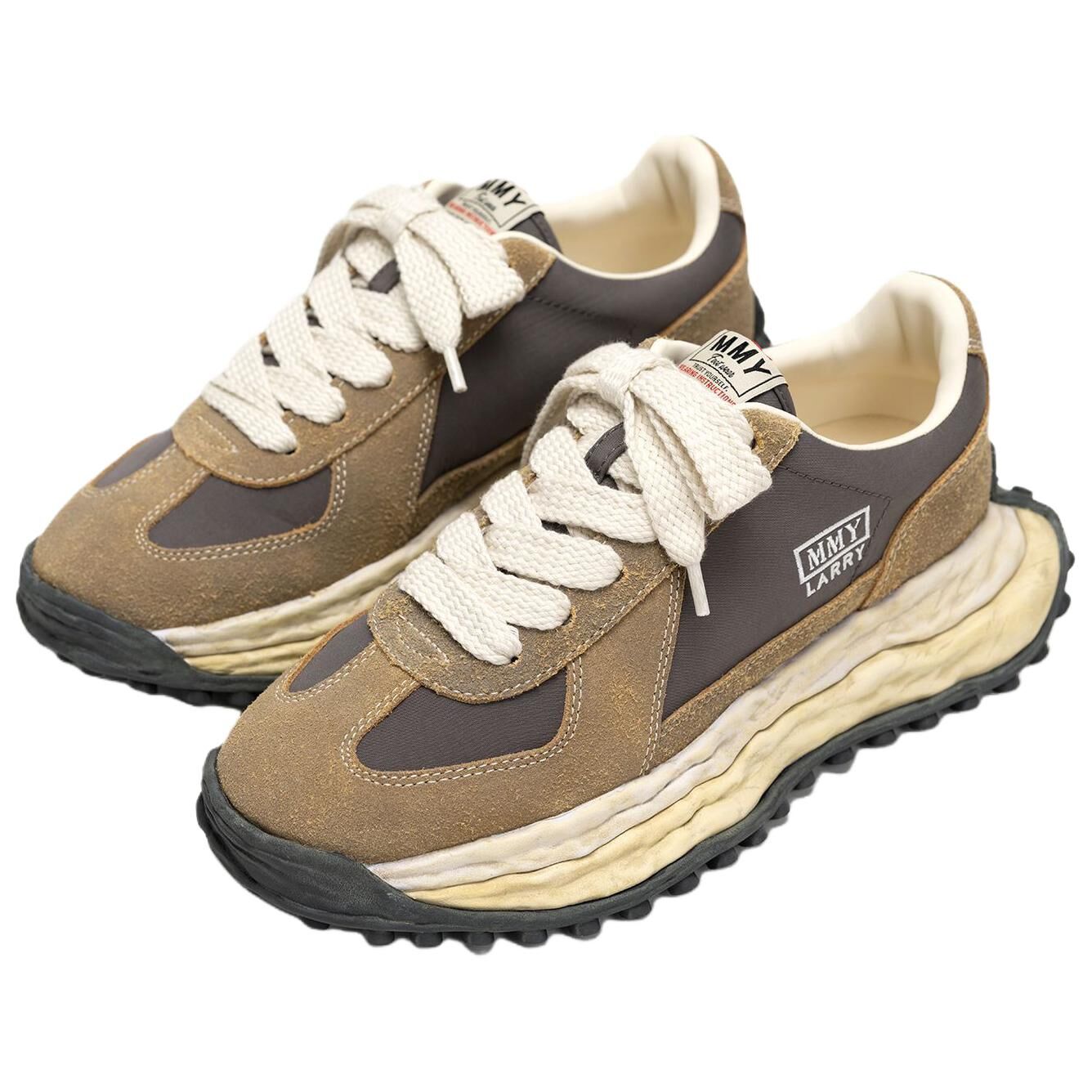 【代購】MIHARA YASUHIRO Rally Cow Leather Abrasion Resistant Abrasion Resistant Low top Casual Shoes Unisex A15FW709