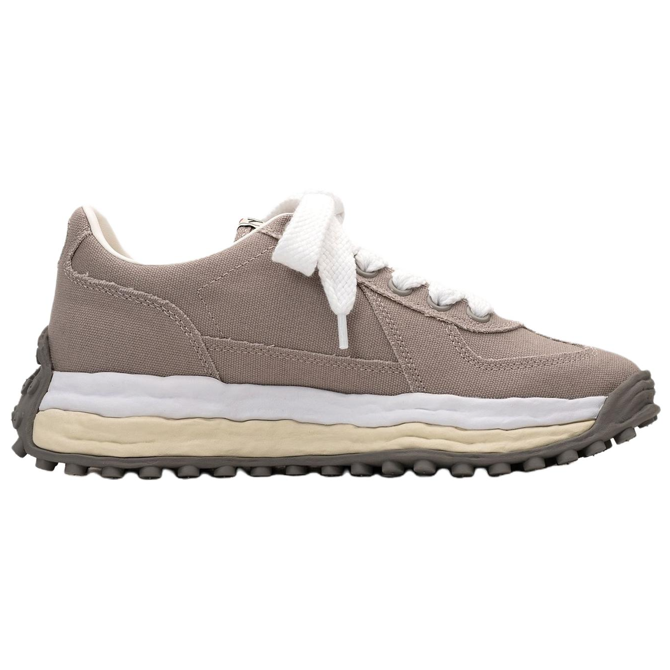 【代購】MIHARA YASUHIRO Larry Canvas Slip Resistant Abrasion Resistant Slip Resistant Abrasion Resistant Low top Casual Shoes A14FW704-GRAY