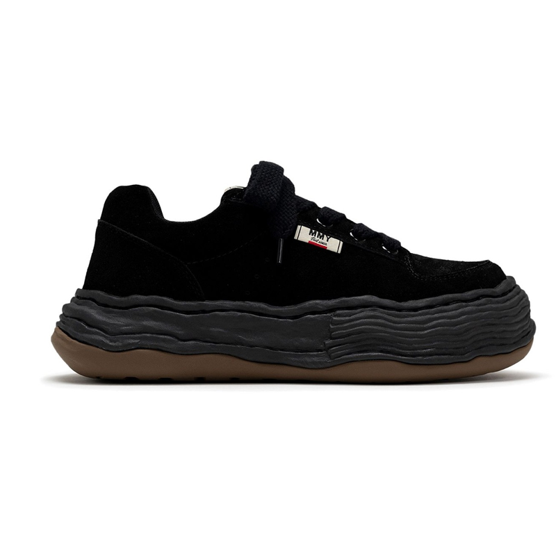 【代購】MIHARA YASUHIRO Oliver Low top Skateboard Shoes Men's Black A15FW702