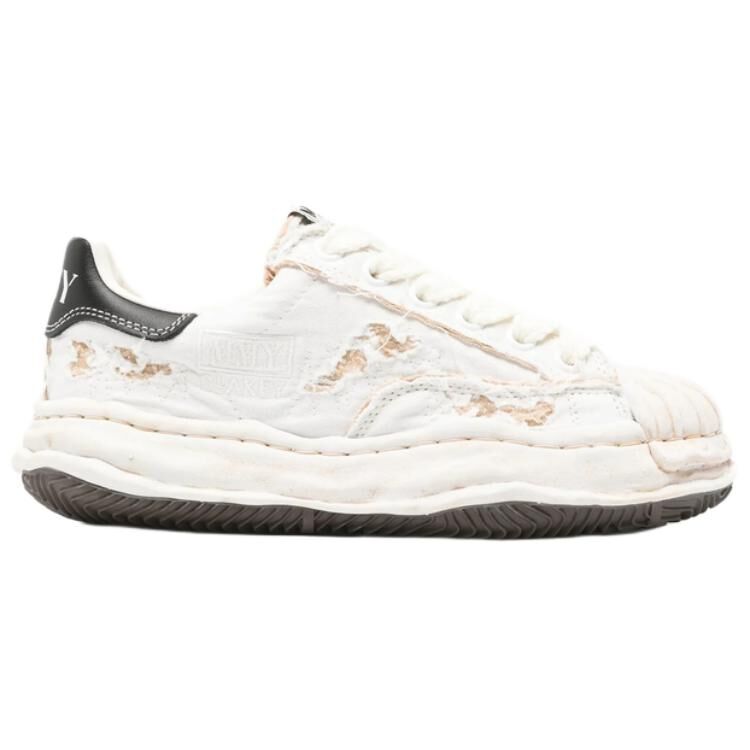 【代購】MIHARA YASUHIRO Casual Shoes Men's Low-top White Black A16FW729WHITE