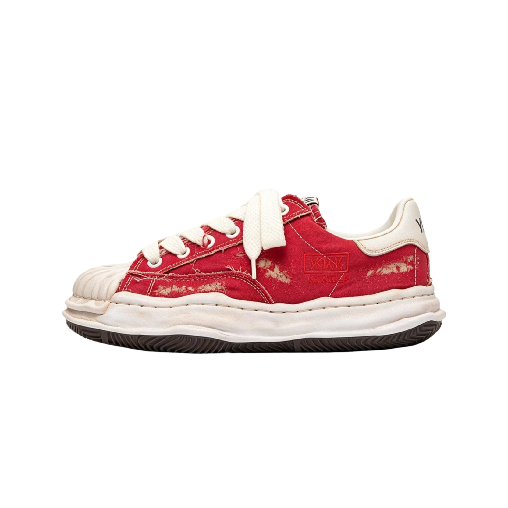 【代購】MIHARA YASUHIRO Blakey Casual Shoes Unisex Low-top Red A16FW729-72