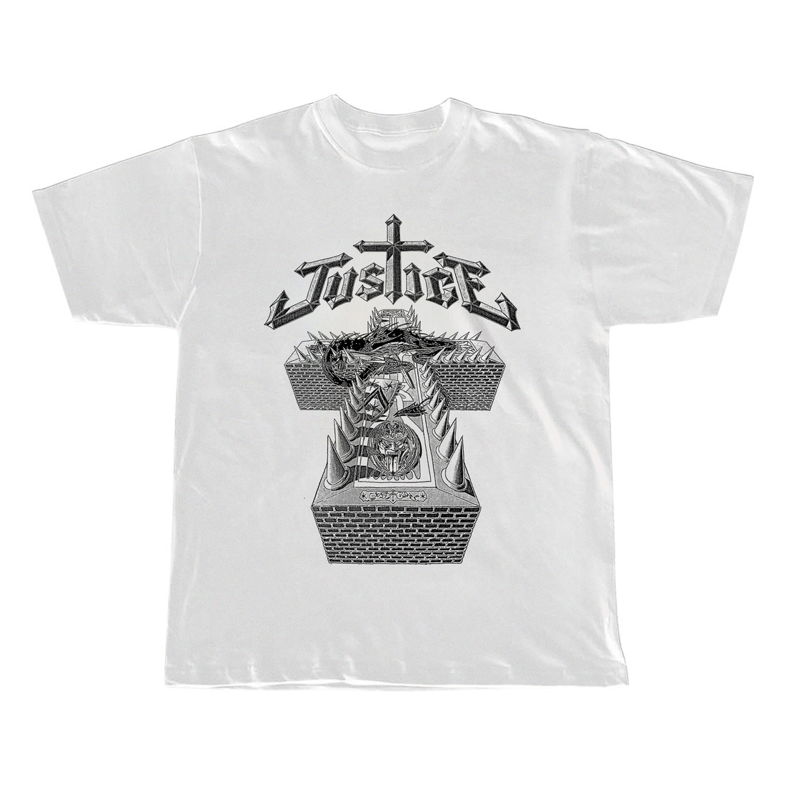 Justice "Dragon Cross" Tee // size: XXL