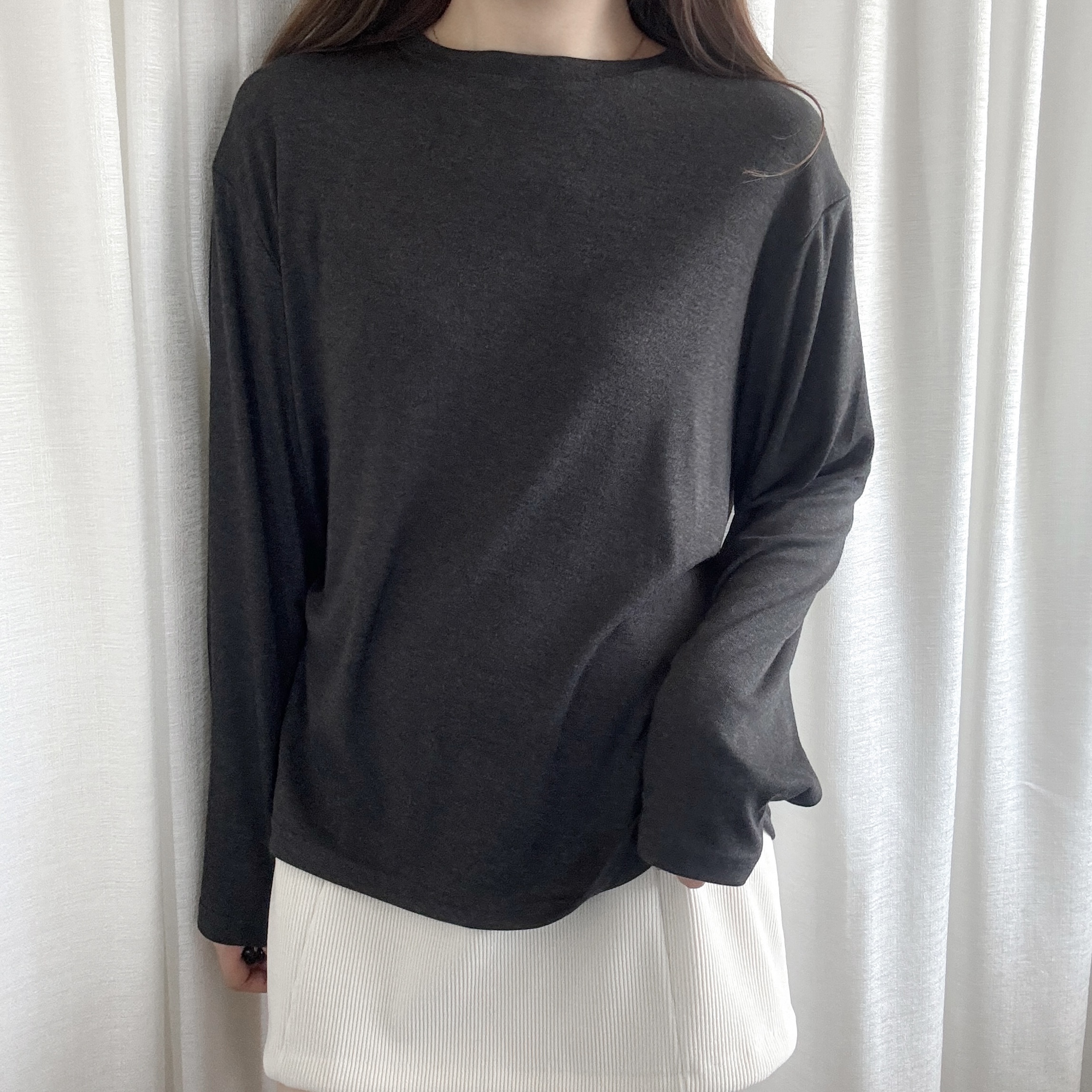 彈性親膚棉tee