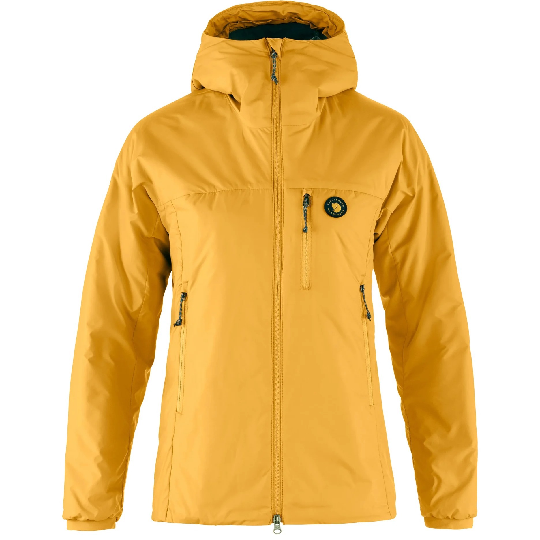 Fjallraven 北極狐 小狐狸 Bergtagen 60 Insulation Jkt W F14500158-161-570 芥末黃/高山藍 [HappyOutdoor]