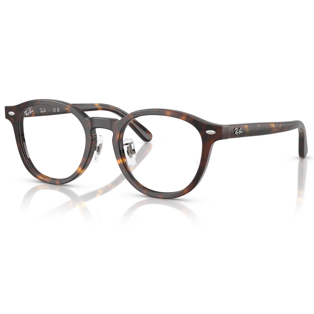 【RayBan】RB5443D 2012-49mm 圓框光學眼鏡♣(琥珀色)202501
